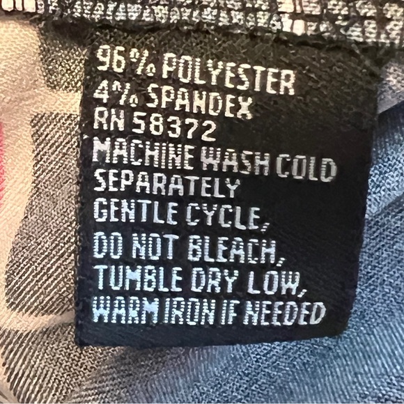 Voir Voir Size 10 Sleeveless Block Print Back Zippered Dress - Picture 11 of 11